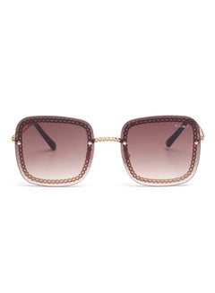 Kids' AURORA Square Shape Full Rim Sunglasses - Lens Size: 57 mm
