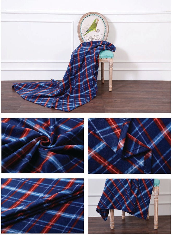 Fleece Blanket fabric Purple 176 X 147cm