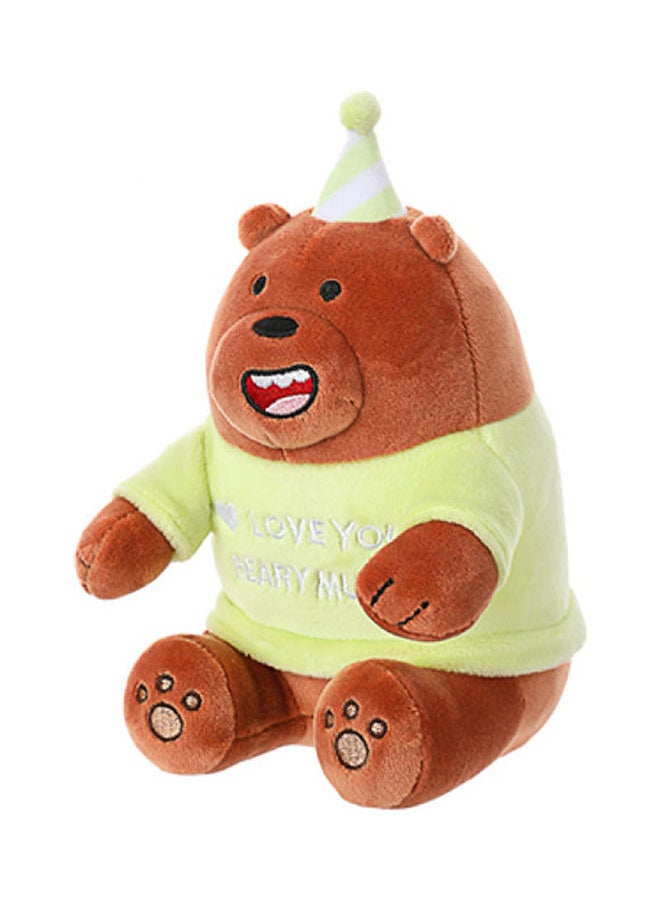 We Bare Bears Teddy Bear With a Cap 19x16cm  - Image 1