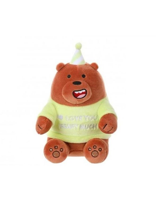 We Bare Bears Teddy Bear With a Cap 19x16cm  - Image 2