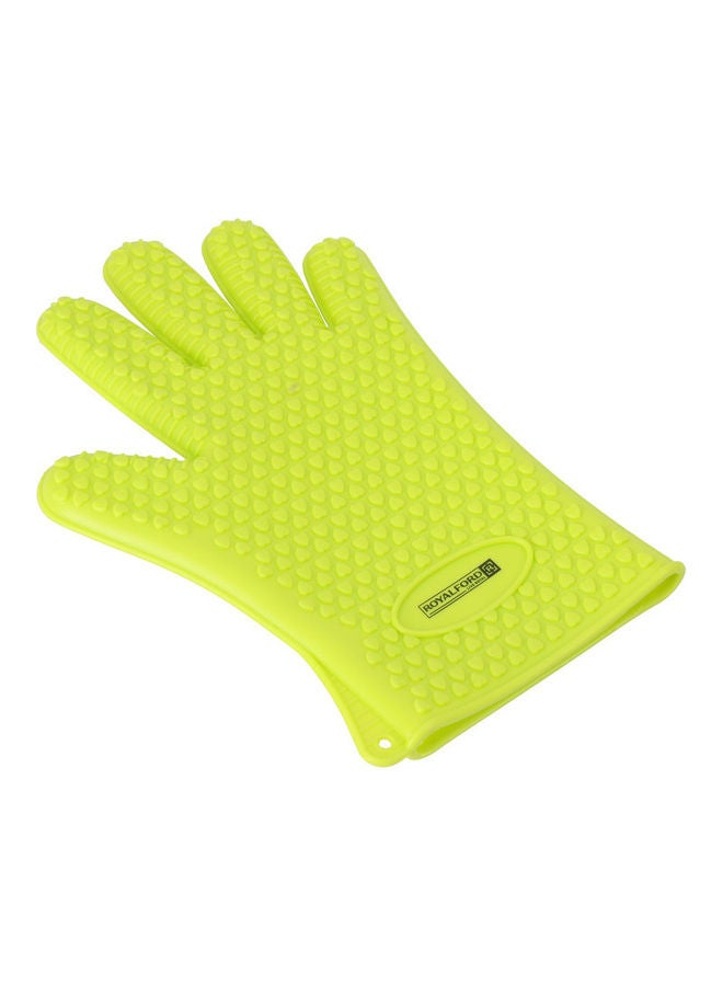 Royalford Oven Mitt Green 31x17x1cm  - Image 2
