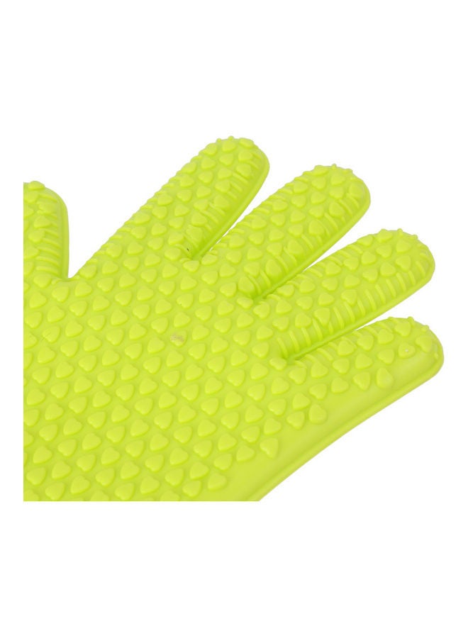 Royalford Oven Mitt Green 31x17x1cm  - Image 3