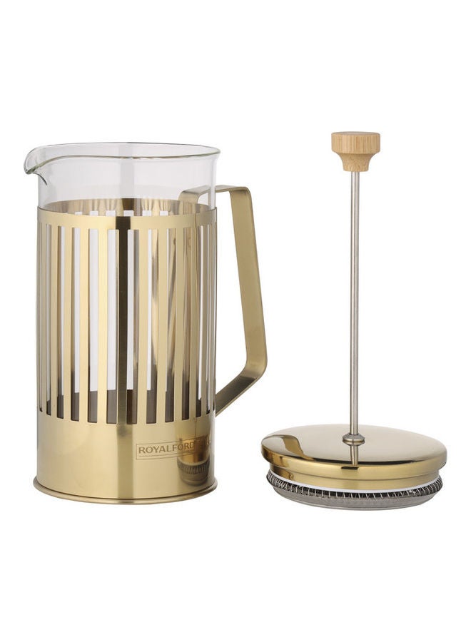 Royalford - French Press Coffee Maker Gold 1000ml - Image 1