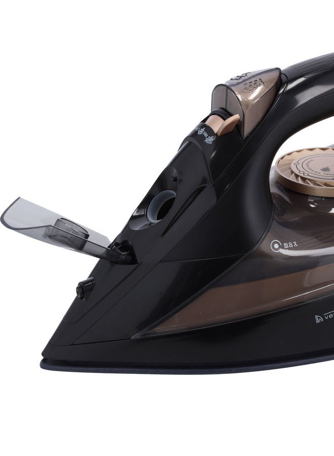 Olsenmark Steam Iron With Water Tank 420 ml 2200 W OMSI1839 Black/Brown  - Image 3