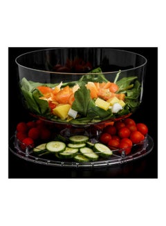 Royalford Multi-Functional Cake Stand Clear 31cm  - Image 3