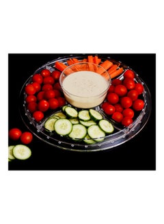 Royalford Multi-Functional Cake Stand Clear 31cm  - Image 5