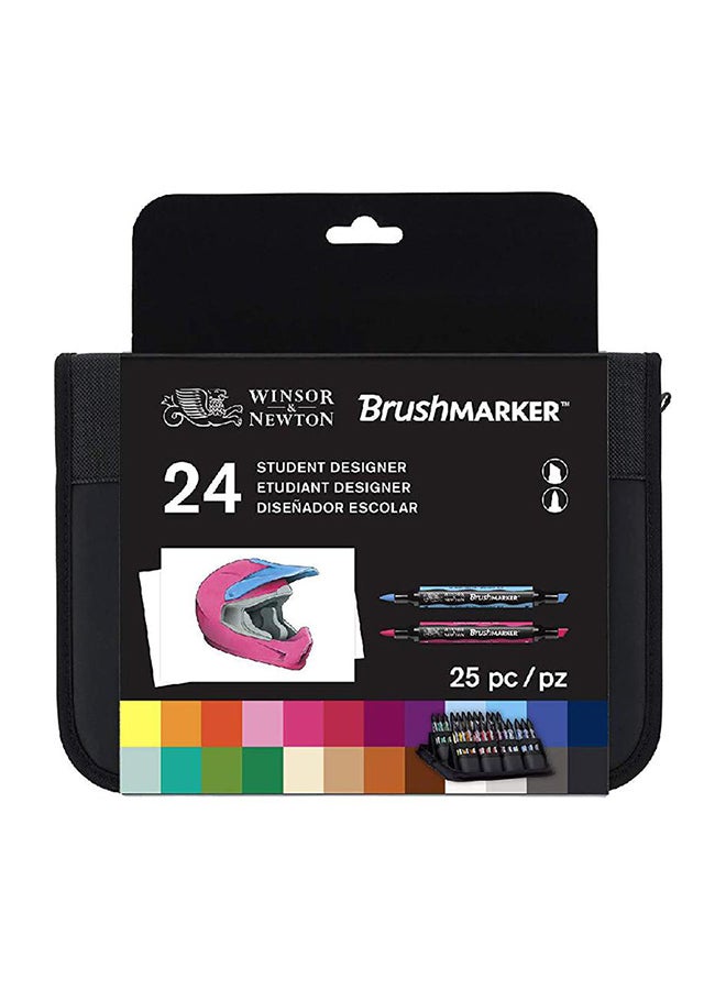 WINSOR & NEWTON BrushMarker Student Designer Wallet Set Multicolour  - Image 2