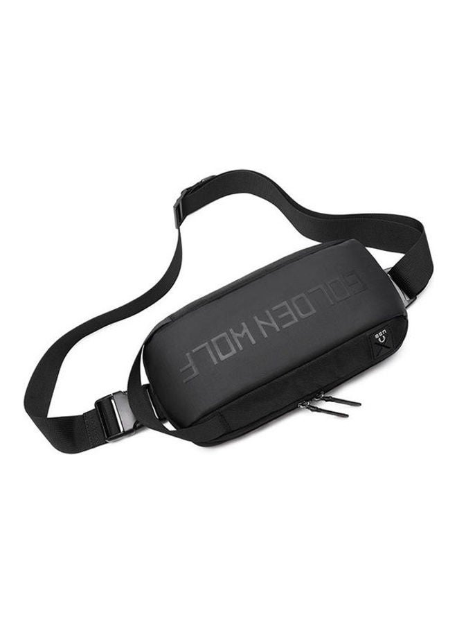 جولدن وولف - حقيبة الكتف رسول مقاوم للماء الصدر USB حقيبة كروسبودي - Image 1