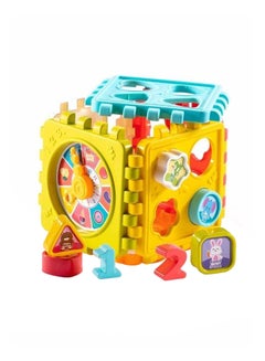 Activity Cube Shape Sorting Toys 13x13x13cm