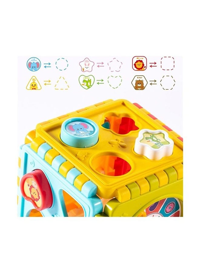 EHOME - Activity Cube Shape Sorting Toys 13x13x13cm - Image 1