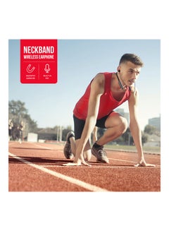 Trands Neckband Wireless Earphones Black  - Image 2