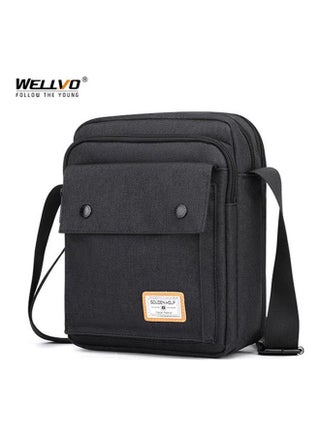 9.7-Inch Casual Shoulder Bags Waterproof Crossbags Black - v1640176557/N52225966A_1