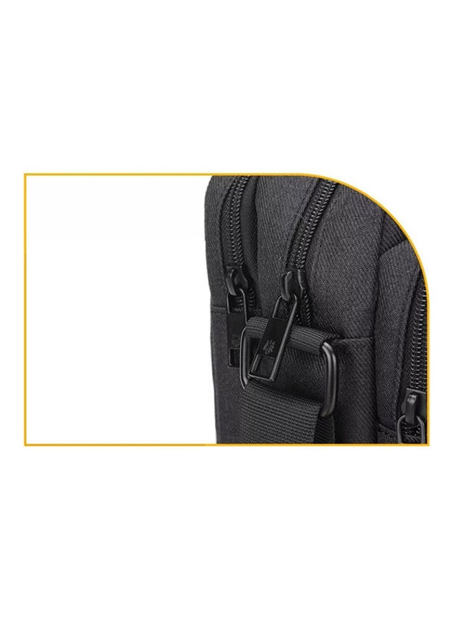 Golden Wolf 9.7-Inch Casual Shoulder Bags Waterproof Crossbags Black  - Image 4