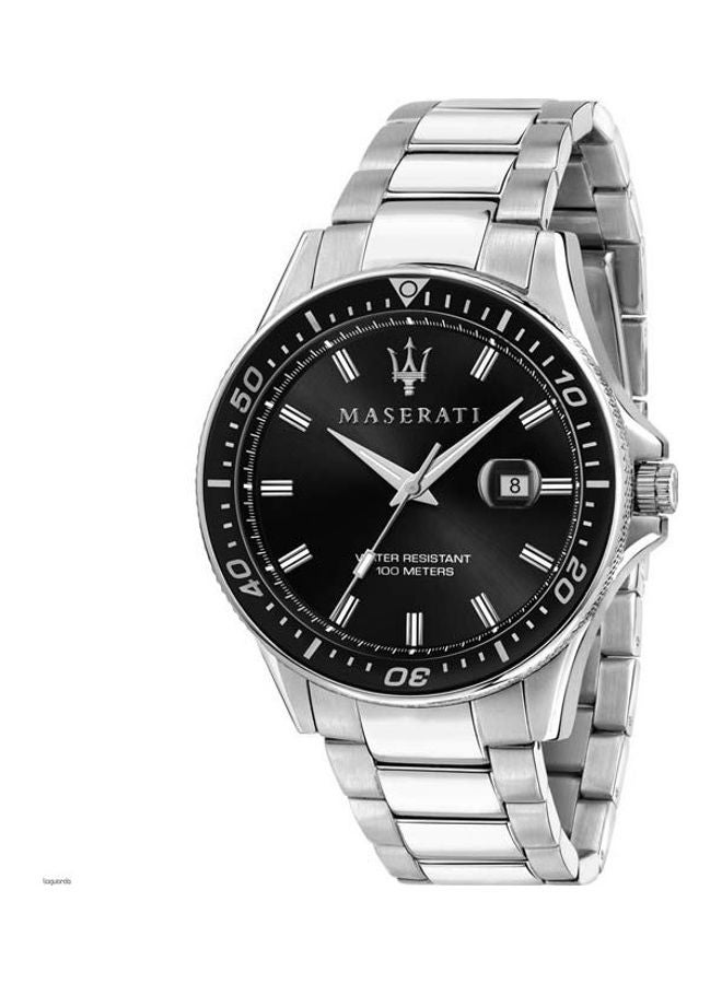 Maserati Men's Analog Stainless Steel Clasp Round Wrist Watch R8853140002  - Image 1