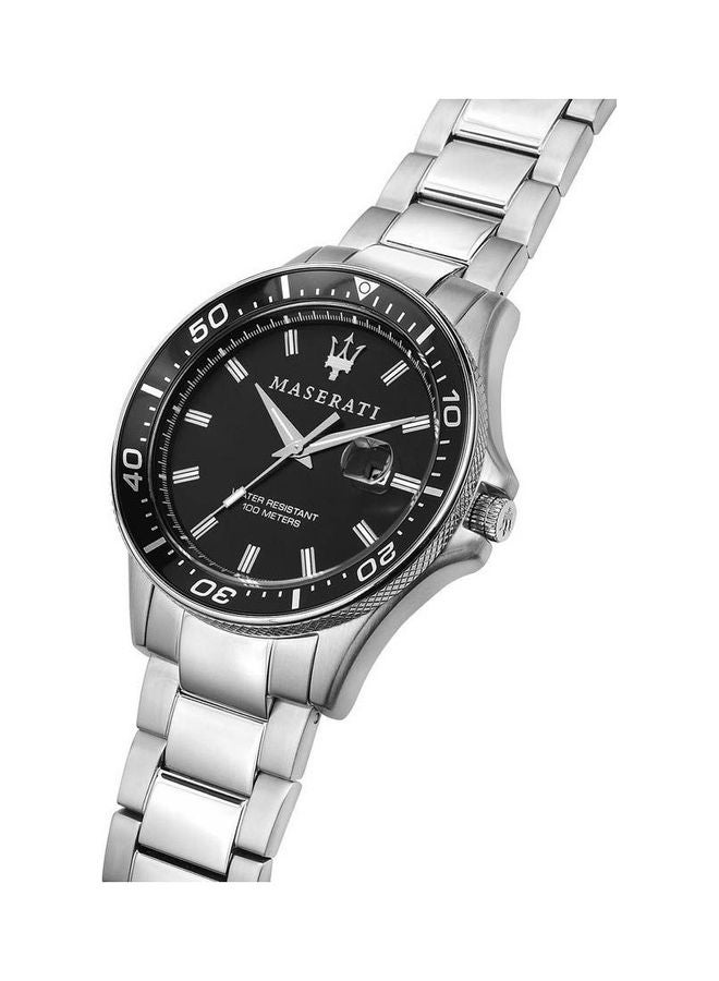 Maserati Men's Analog Stainless Steel Clasp Round Wrist Watch R8853140002  - Image 2