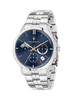 Men's Analog Stainless Steel Clasp Round Wrist Watch R8873633001