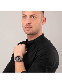 مازيراتي ساعة يد بعقارب بسوار من الإستانلس ستيل بمشبك دائري طراز R8873640002 للرجال  - Image 4