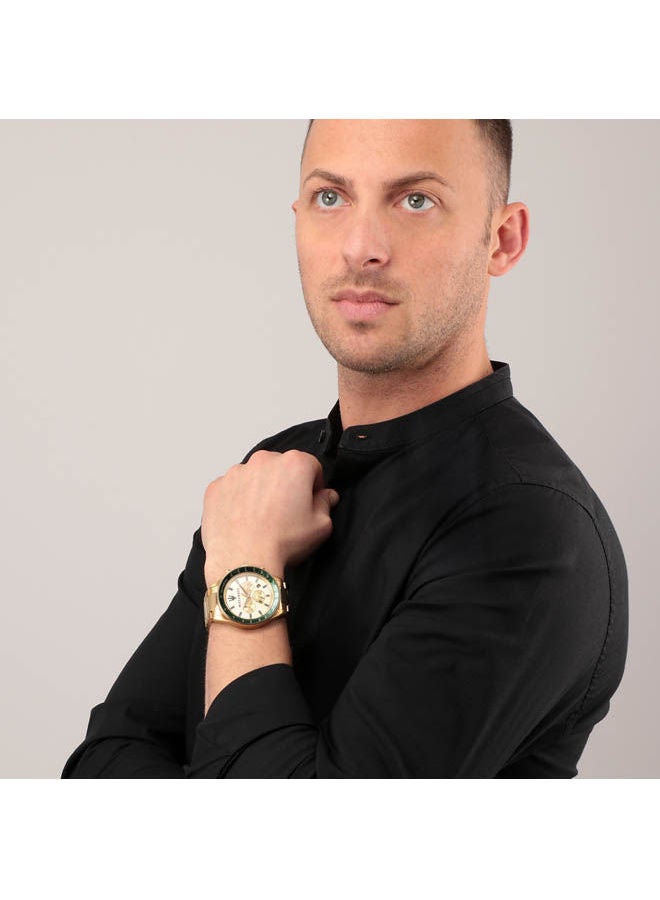 Men's Analog Stainless Steel Clasp Round Wrist Watch R8873640005 - v1640177455/N52225708A_3