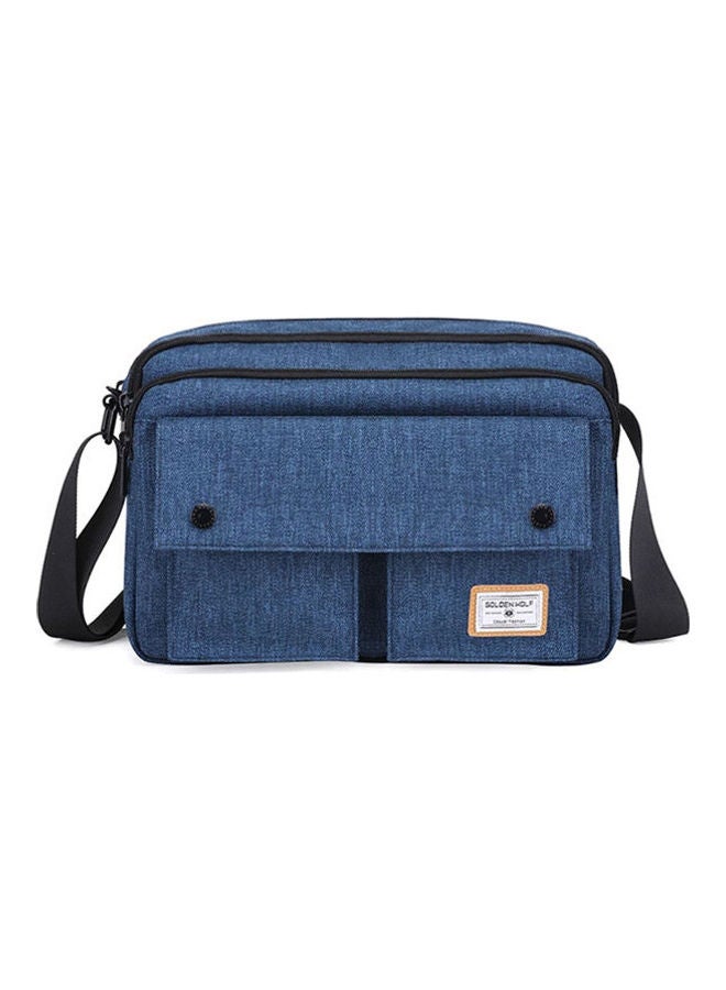 Golden Wolf 9.7-Inch Casual Shoulder Bags Waterproof Crossbags Blue  - Image 1