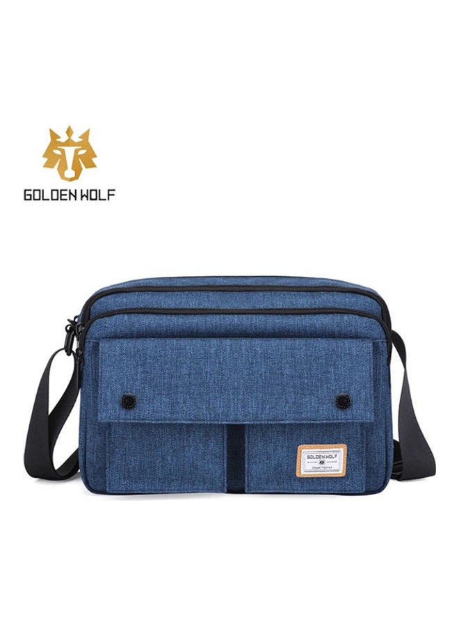 Golden Wolf 9.7-Inch Casual Shoulder Bags Waterproof Crossbags Blue  - Image 3