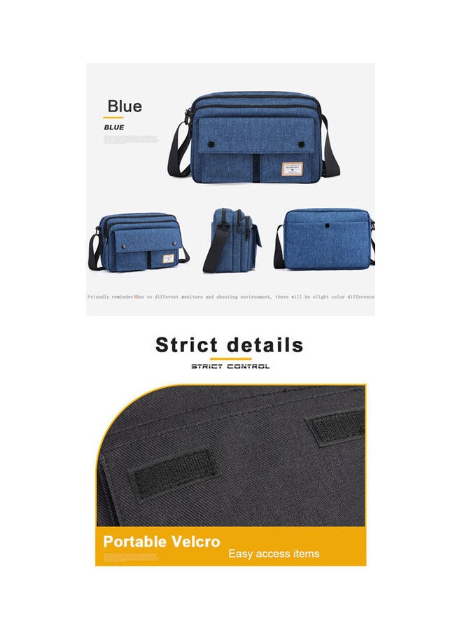 Golden Wolf 9.7-Inch Casual Shoulder Bags Waterproof Crossbags Blue  - Image 4