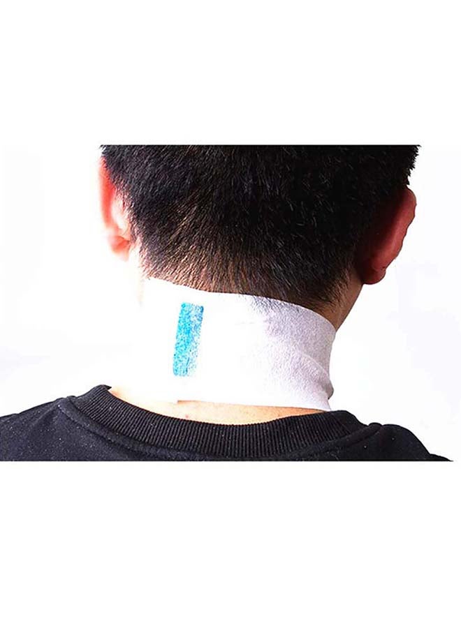 Swift 5-Piece Hair Cutting Disposable Neck Strips White  - Image 5