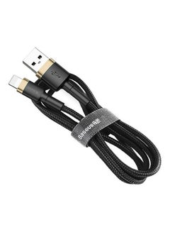 بيسوس "كابل كافيول من USB إلى IP بشدة 1.5 أمبير وطول 2 متر ذهبي وأسود" ذهبي وأسود  - Image 1