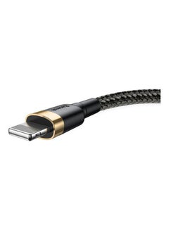 بيسوس "كابل كافيول من USB إلى IP بشدة 1.5 أمبير وطول 2 متر ذهبي وأسود" ذهبي وأسود  - Image 2