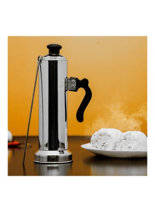 Multi-functional Spill-proof And Durable Puttu Maker Silver 7.5x23.4cm - v1640184444/N52225363A_1