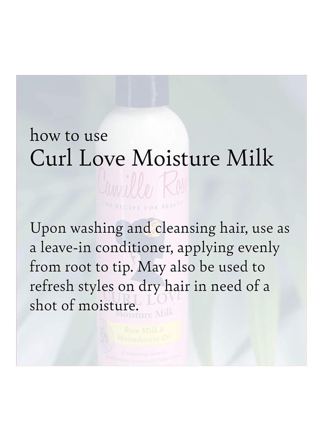 Camille Rose Naturals - Curl Love Moisture Milk 240ml - Image 1