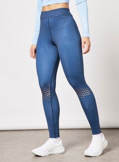Sivvi x GenM Seamless Sports Leggings Blue  - Image 1