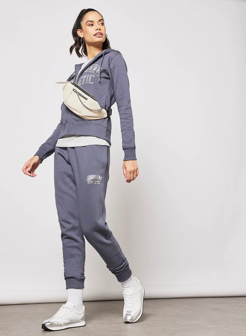 Russell Athletic Metallic Logo Sweatpants Blue/Grey