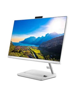 لينوفو كمبيوتر محمول IdeaCentre AIO 3 24ITL6 بشاشة تعمل باللمس FHD مقاس 23.8 بوصة ومعالج Core i5 وذاكرة وصول عشوائي 8 جيجابايت ومحرك أقراص SSD سعة 512 جيجابايت ونظام تشغيل Windows وبطاقة رسوميات مدمجة  - Image 5