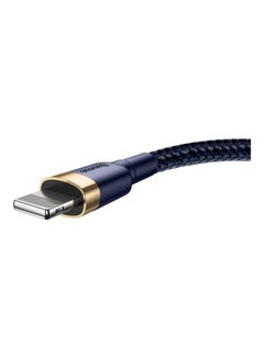 Baseus Cafule Cable Usb For Ip 2.4A 1M Gold & Blue  - Image 2