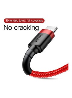 Baseus Cafule Cable Usb For Ip 2.4A 1M Red  - Image 2