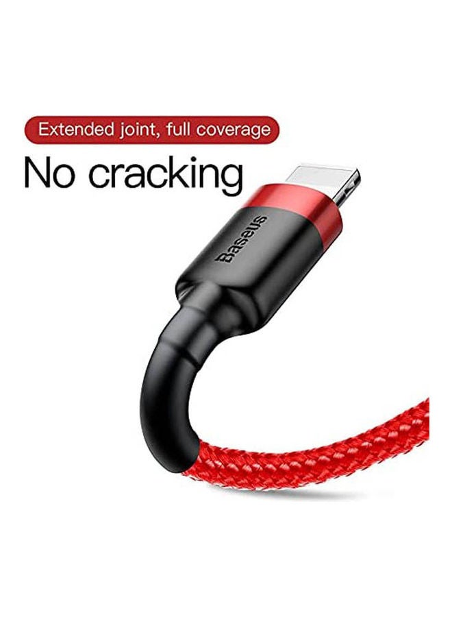 Baseus Cafule Cable Usb For Ip 2.4A 1M Red - Image 2