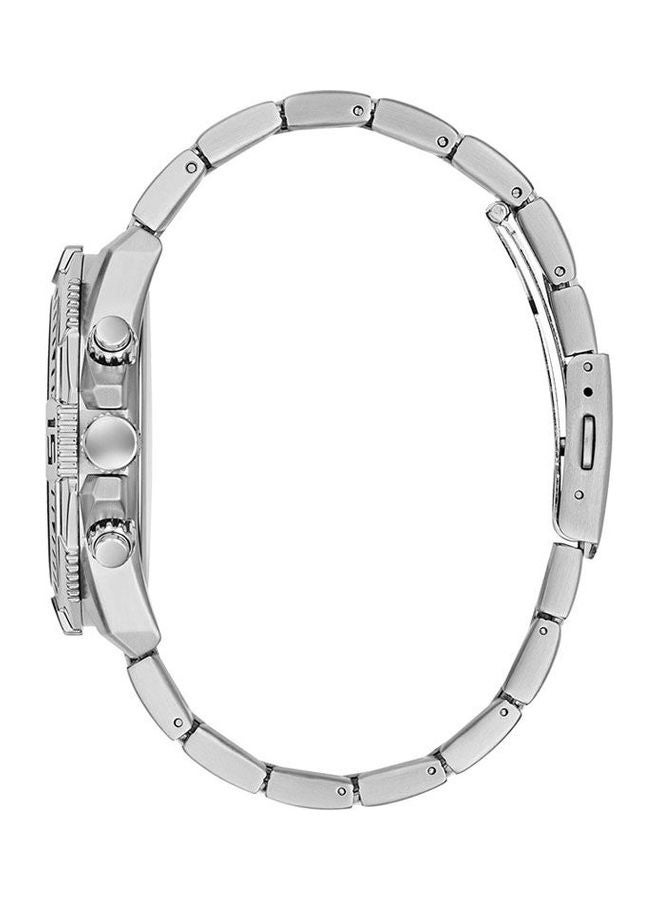 جس ساعة يد بعقارب وسوار من الإستانلس ستيل طراز GW0056G1 للرجال - Image 2