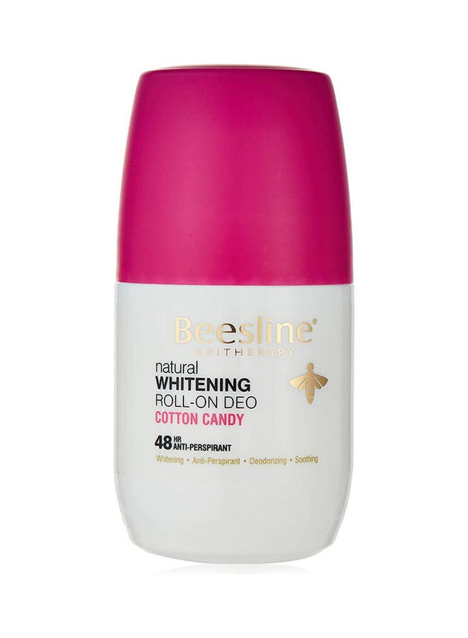 Beesline Whitening Roll-On Deodorant - Cotton Candy White 50ml