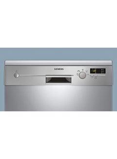 SIEMENS 12 Place Free Standing Dishwasher With 5 Programs Settings SN25D800GC Silver  - Image 4