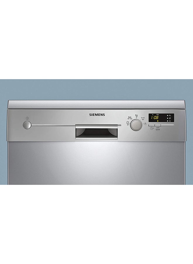 SIEMENS - 12 Place Free Standing Dishwasher With 5 Programs Settings SN25D800GC Silver - Image 1