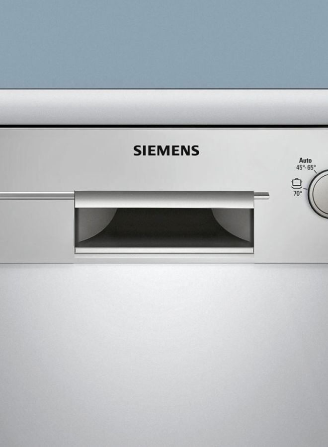 SIEMENS - 12 Place Free Standing Dishwasher With 5 Programs Settings SN25D800GC Silver - Image 1