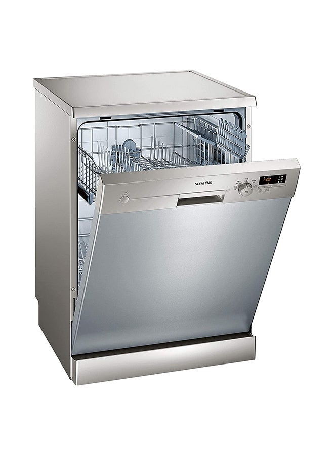 SIEMENS - 12 Place Free Standing Dishwasher With 5 Programs Settings SN25D800GC Silver - Image 1