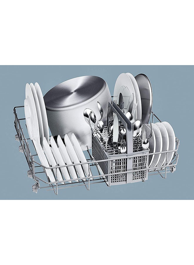 SIEMENS - 12 Place Free Standing Dishwasher With 5 Programs Settings SN25D800GC Silver - Image 1