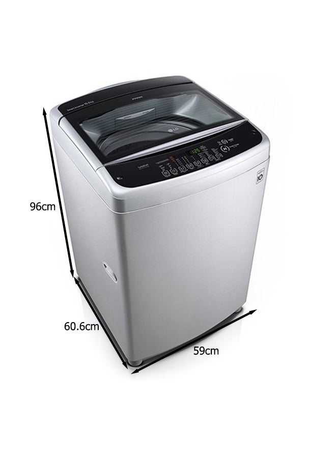 LG - Top Load Fully Automatic Washer T1369NEHTF Silver - Image 1