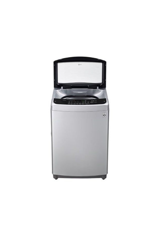 LG - Top Load Fully Automatic Washer T1369NEHTF Silver - Image 1