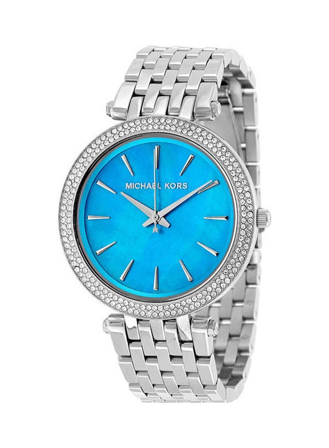 Michael Kors - Women's Analog Stainless Steel Clasp Round Wrist Watch Mk3515 - Image 1