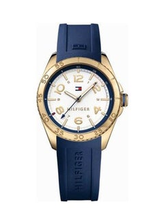 Women's Analog Leather Buckle Round Wrist Watch 1781637