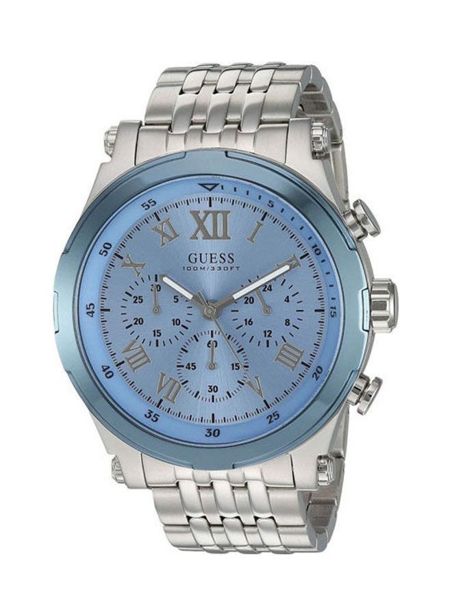 GUESS Men's Stainless Steel Analog Watch W1104g4 - Image 1