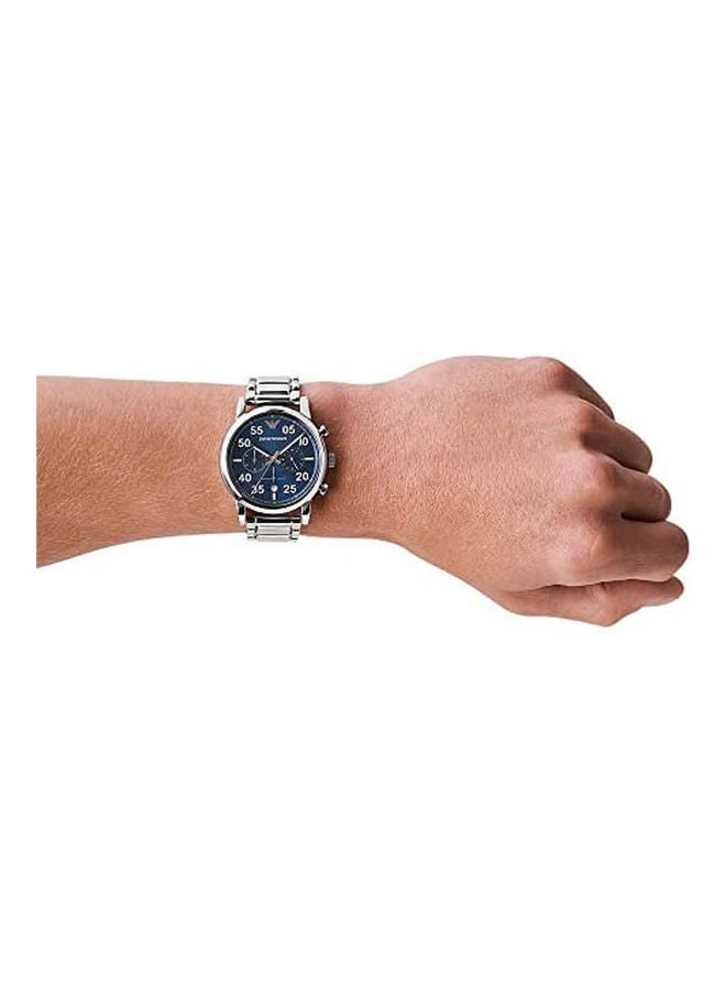 EMPORIO ARMANI - Men's Analog Stainless Steel Clasp Round Wrist Watch Ar11132 - Image 1