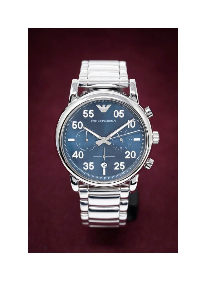 EMPORIO ARMANI - Men's Analog Stainless Steel Clasp Round Wrist Watch Ar11132 - Image 1